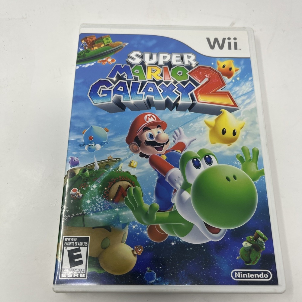 Super Mario Galaxy 2 Nintendo Wii Original Case Only NO GAME NO MANUAL